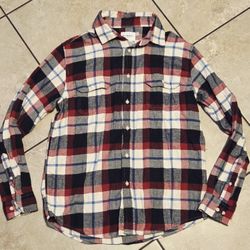 Men's flannel size large