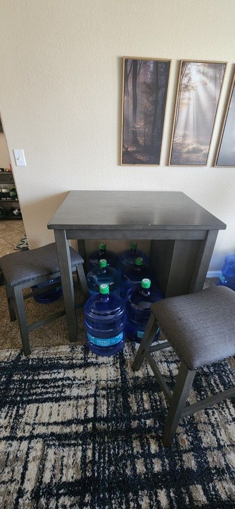 Grey 2 Seat Dinning Table