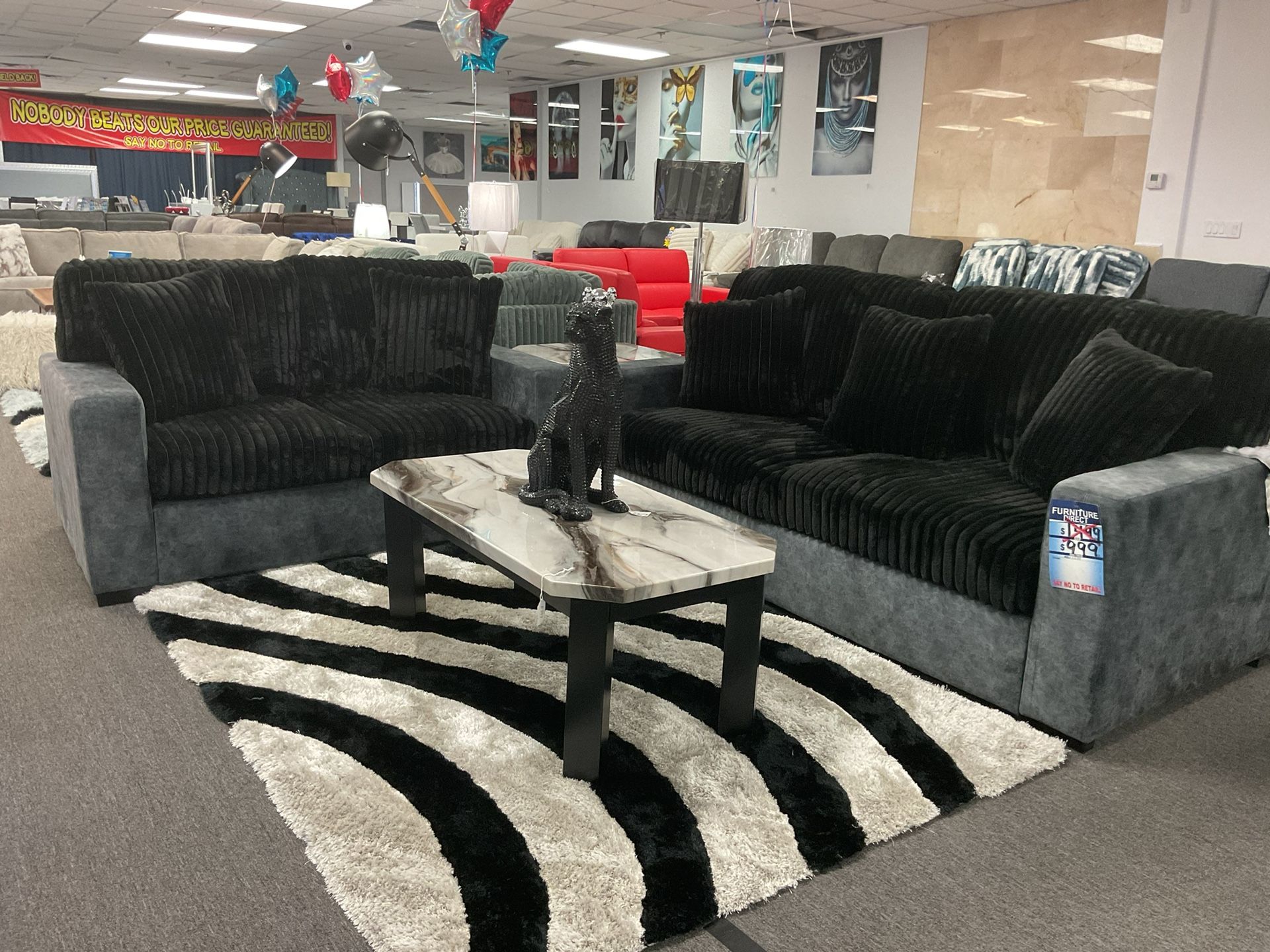 Furniture blowout MEMORIAL DAY SALE beautiful sofa & loveseat available in multiple colors 30% OFF