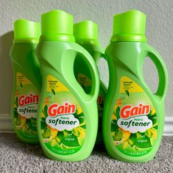 Gain Fabric Softener 4/$13