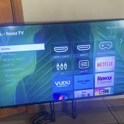 50 Inch Roku Smart TV. Great Condition!