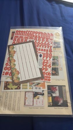 Creative Memories Fall Scrapbooking Kit