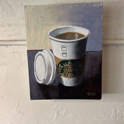 Painting Of Starbucks Coffee