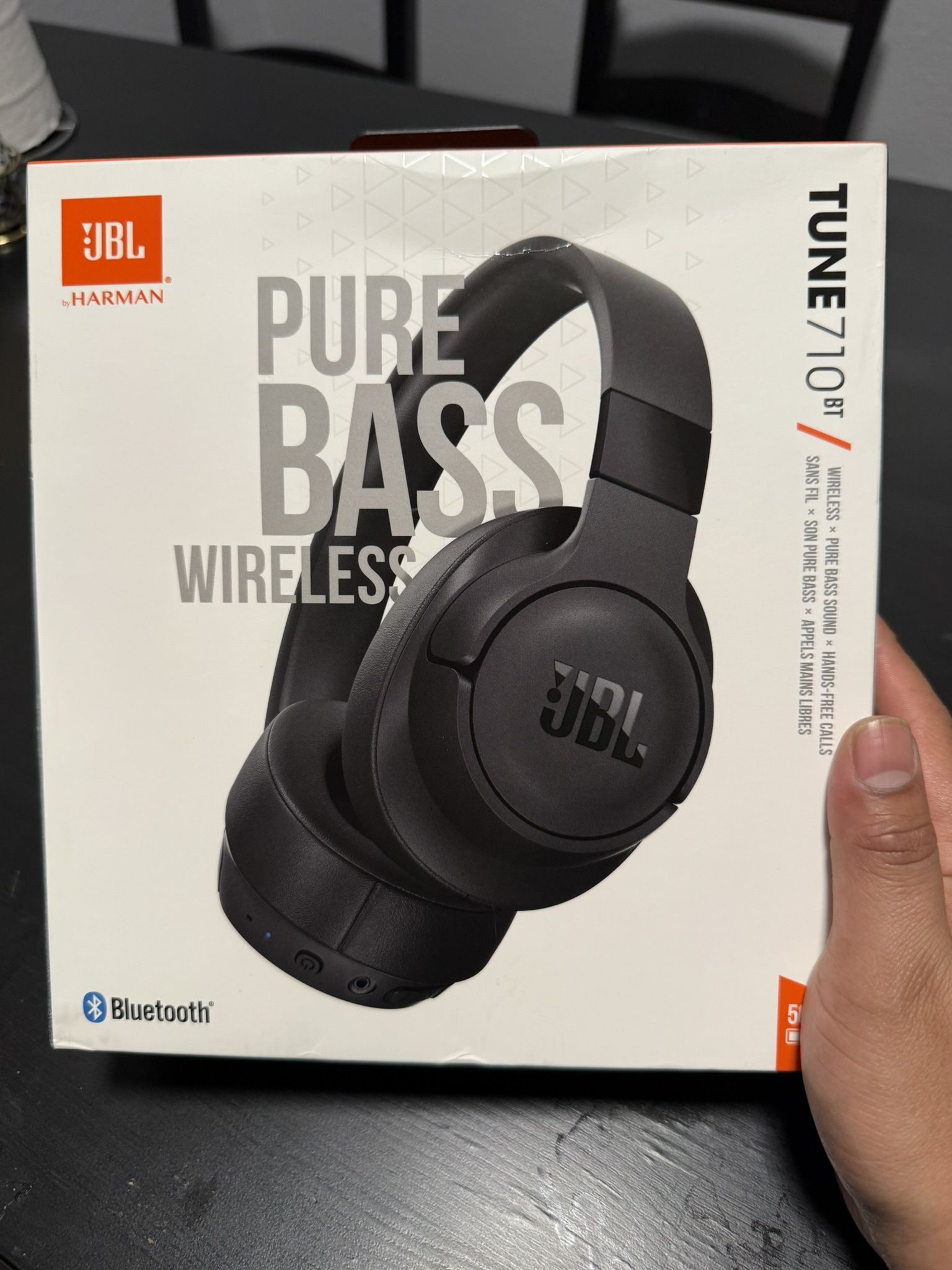 JBL Tune 710BT Over Ear Bluetooth Headphones