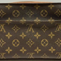 Louis Vuitton Orsay Monogram Canvas clutch bag.