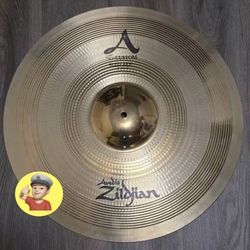 🔥 Rare Zildjian 21’ “REZO” Ride Cymbal for Drum Set 