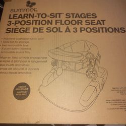 Learn to sit baby chair for girl
