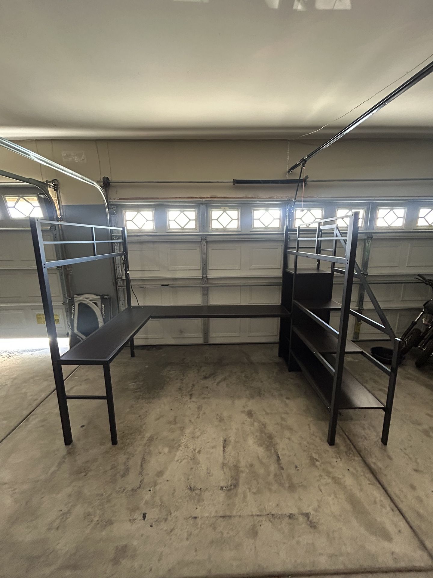 Bed With Desk