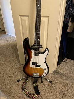 Glarry 4 String Bass
