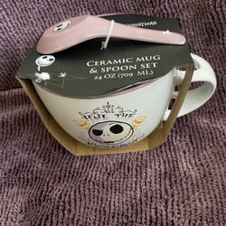 Jack Skeleton Soup Bowl 