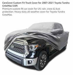 CarsCover Custom Fit Toyota Tundra CrewMax Truck Cover