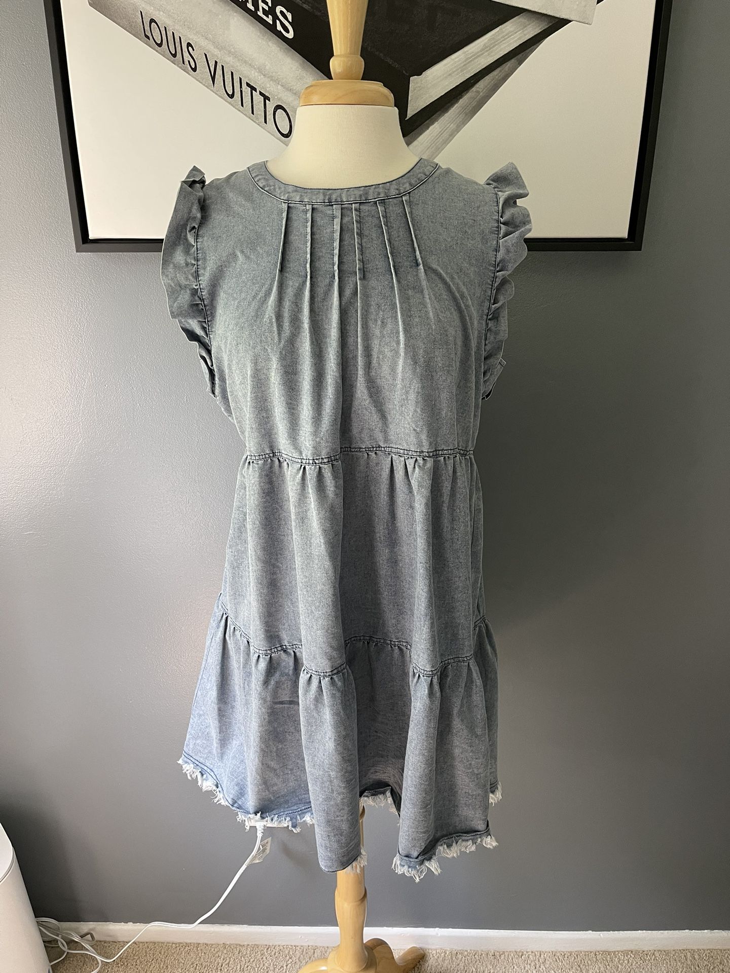 MIDI Jean Dress 👗