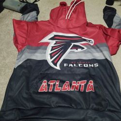 3xlarge NFL Atlanta Falcons Hoodie New In Bag