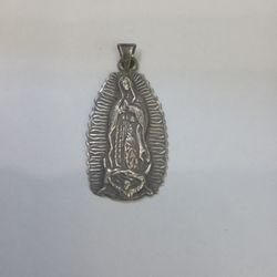 Sterling Silver 925 Virgin Merry Necklace