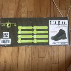 Size 13 Boots Interceptor Waterproof 