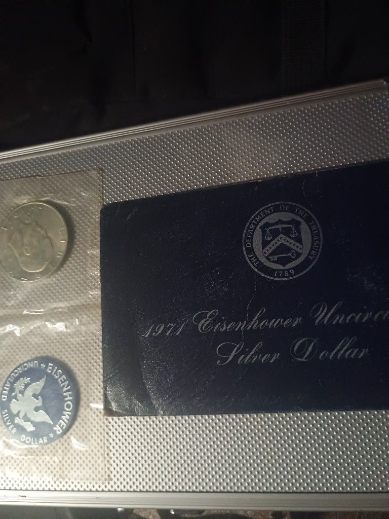 1971s UNC Silver Dollar.
