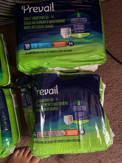 Prevail Adult Diapers L & XL