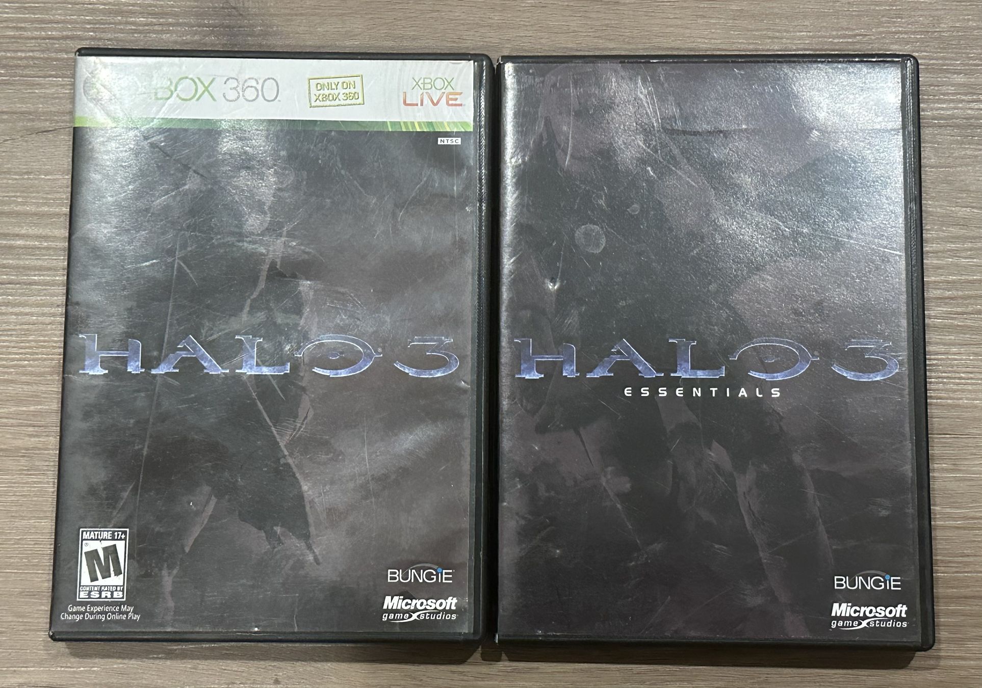 Halo 3 Legendary Edition & Essentials Xbox 360 -complete In boxes