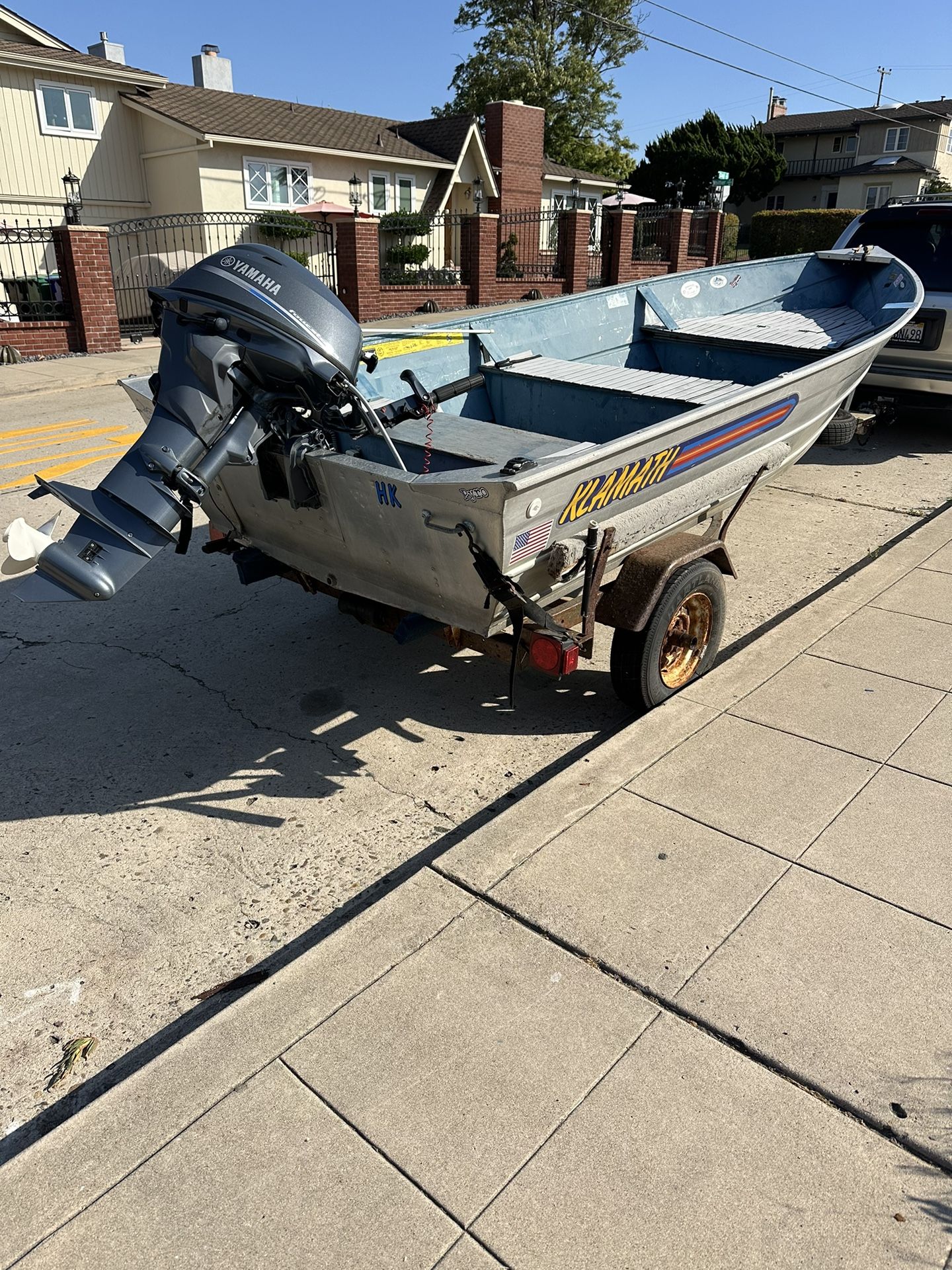 Klamath Aluminum Boat
