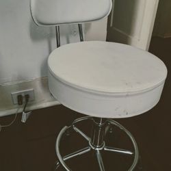 Stool Chair Round With Wheels 