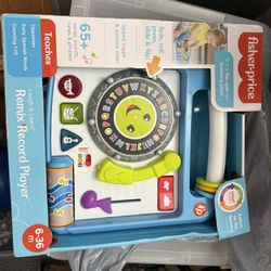 Fisher Price DJ Record Player Toy 