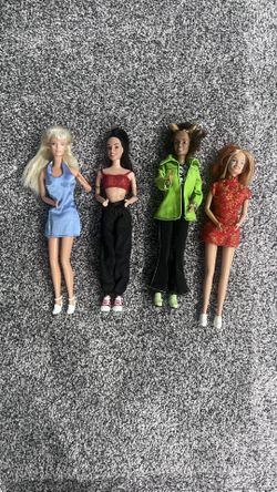 Spice Girl Barbies - Without Posh