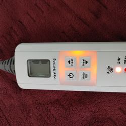 Sunbeam Heating Pad.