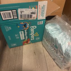 Pampers size 6