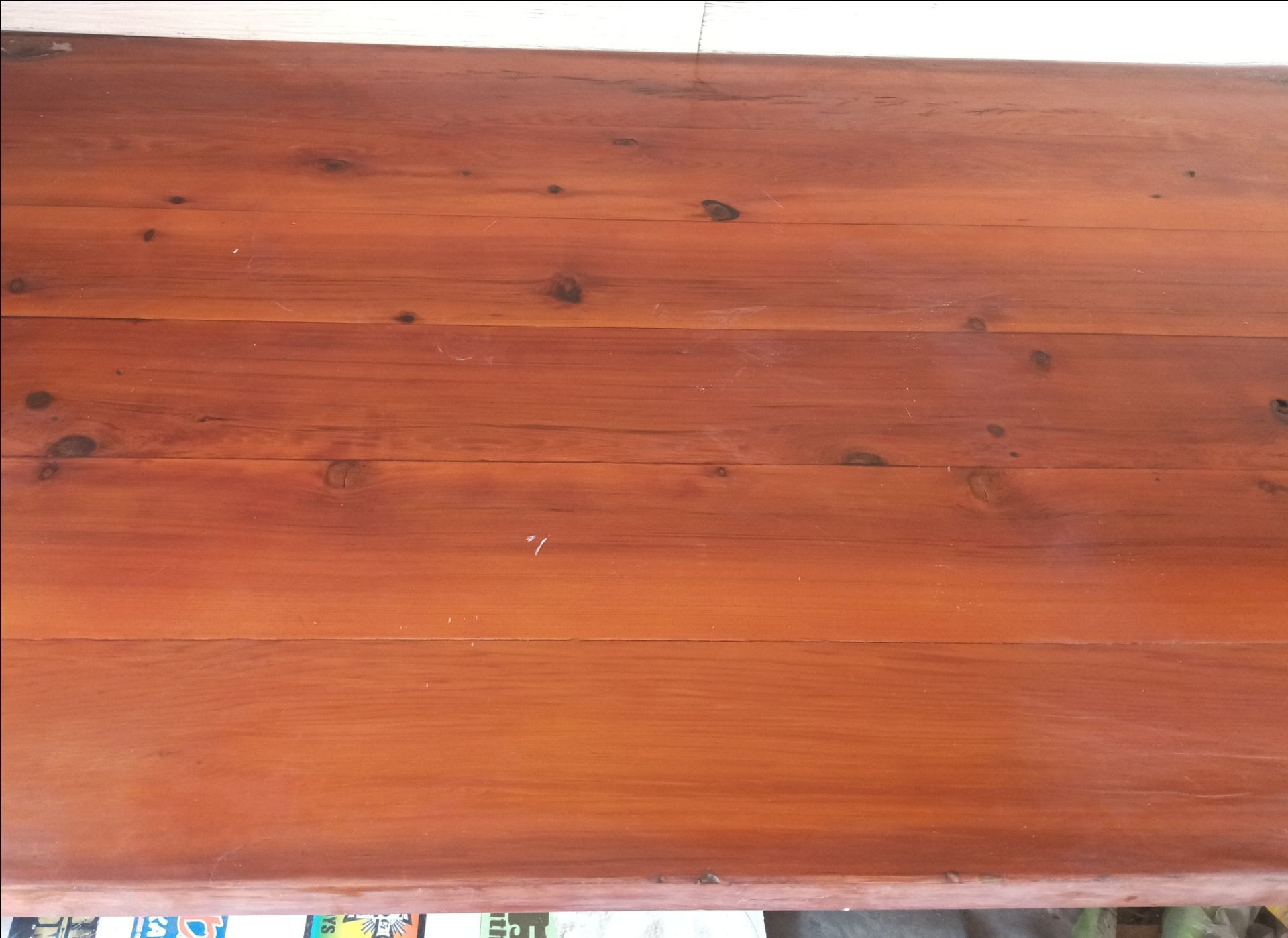 Wooden country table