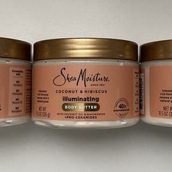 Shea Moisture coconut and hibiscus body butter