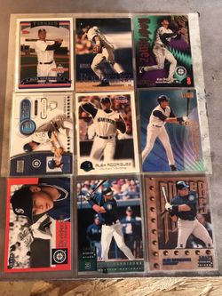 Alex Rodriguez assorted baseball cards