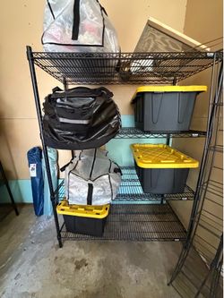 2 Uline Heavy Duty Shelves Shelf
