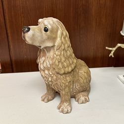 Vintage Home interiors Dogs collection Cocker Spaniel figure