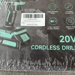 20 V Cordless Drill