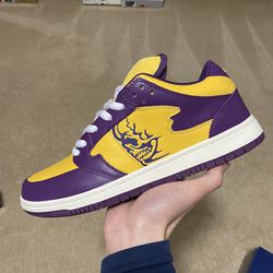 Size 10 - Warren Lotas Reaper Los Angeles Lakers LA Dunk Purple Yellow Gold .