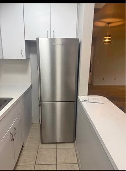 Blomberg Stainless Steel narrow Refrigerator