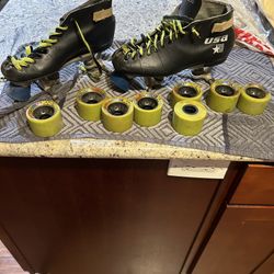 Vintage Riedell USA Speed Skates