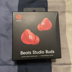 Beats Studio Buds-red 