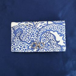 NEW Ferragamo Gancini Continental Wallet
