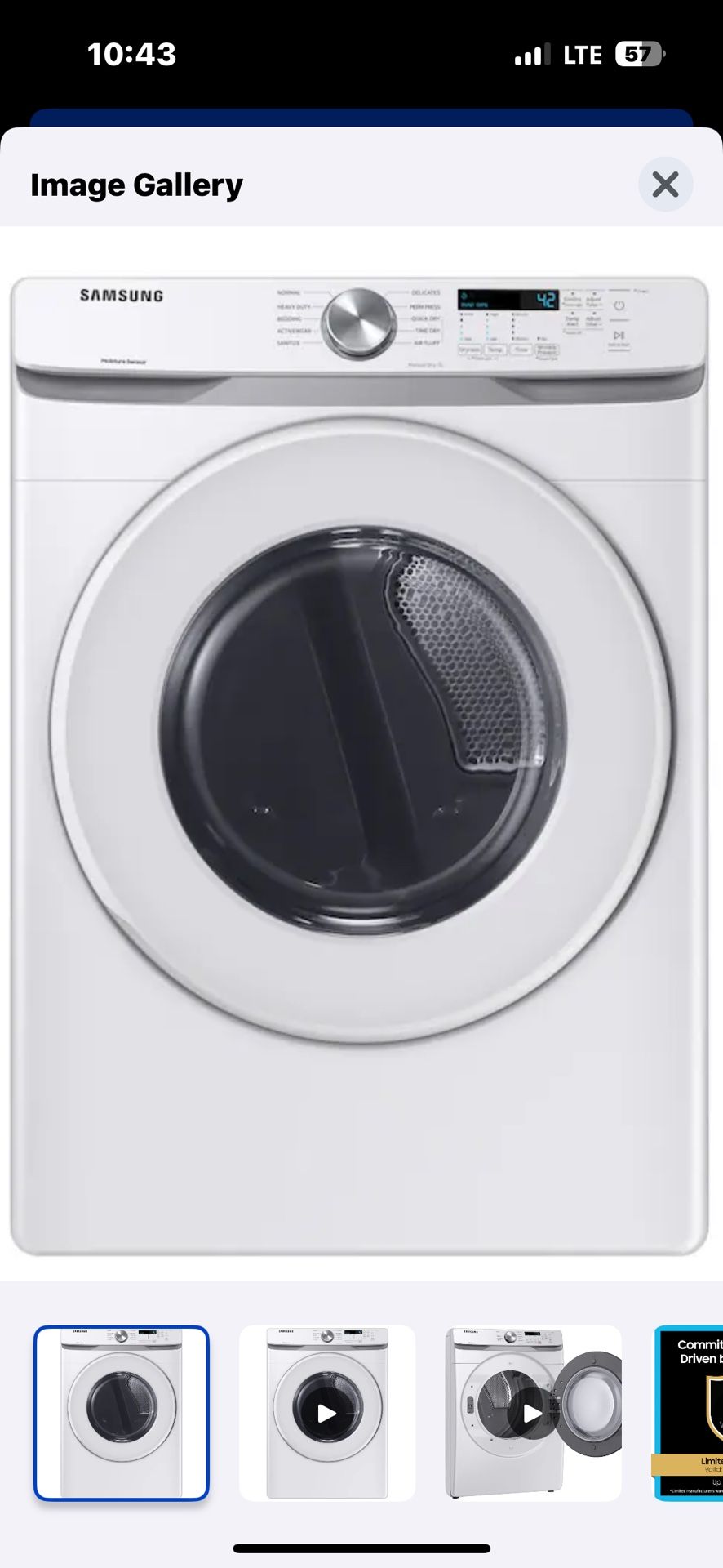 Samsung Stackable Wash Machine And Dryer