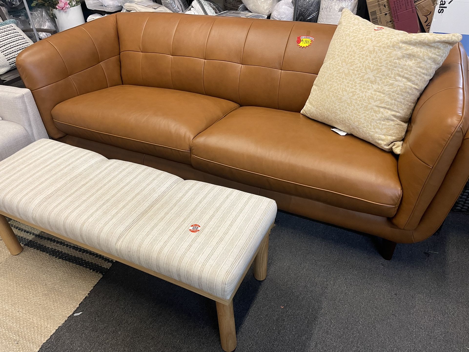 New Leather Sofa