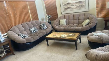 Two sofas
