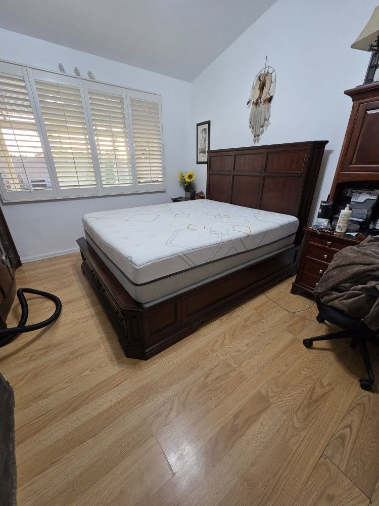 Cal King Bed Frame And Box Springs Only