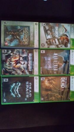 6 Xbox 360 games