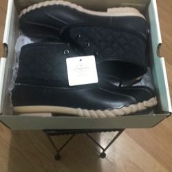 Black Booties size 8 Medium 