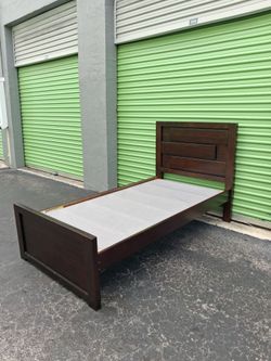 Twin size bed frame