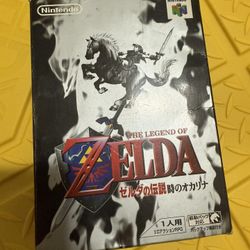 Legend Of Zelda Ocarina Of Time 1998 (Japanese) N64