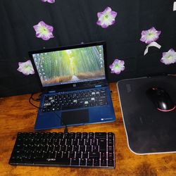 Gateway laptop 8gb ram ddr4 (missing keys but comes with a 60% gaming keyboard and mouse + mouse pad