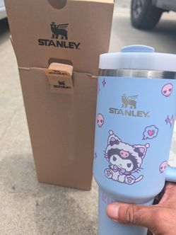 VERY RARE limited edition hello kitty my Melody (kuromi) character Stanley cup mug.