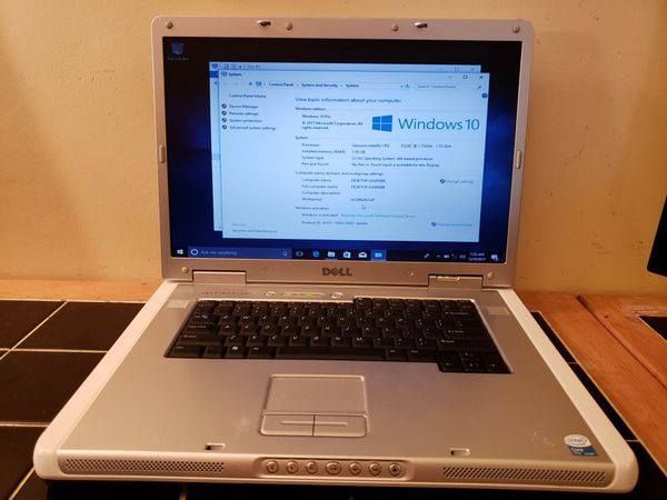 Laptop 17.3". Dell Inspiron 9400 Intel core duo 3gb RAM 120gb HDD dvdrw etc.